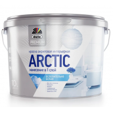 "Dufa Premium" ARCTIC краска акриловая интерьерная  ослепительно белая, base 1,10л
