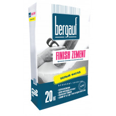 Finish Zement  20 кг Финишная шпаклевка на цементной основе, ГОСТ 33699-2015 Bergauf  (64м/пал)