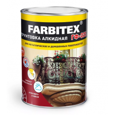 ГФ-021 серый 1,9кг. FARBITEX