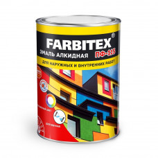 Эмаль алкидная ПФ-266 ж-коричневая 1,9кг FARBITEX