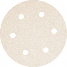 Абразивный круг P100  SMIRDEX 510 White, D=225мм, 6 отверстий (из кор.)