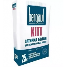 Затирка Bergauf Kitt 25 кг  белая на цементной основе   (56шт/пал)